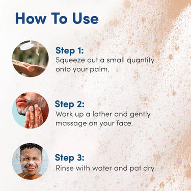 Man Matters Clear 2% Salicylic Acid Face Wash for Men | Helps to Reduce Acne, Dark Spots & Oil Production | Formulated with Salicylic Acid, Neem Extract and Menthol | 100ml